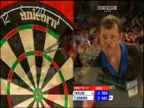 Phil Taylor vs Terry Jenkins Part 2 - 2007 World Matchplay Semi Finals