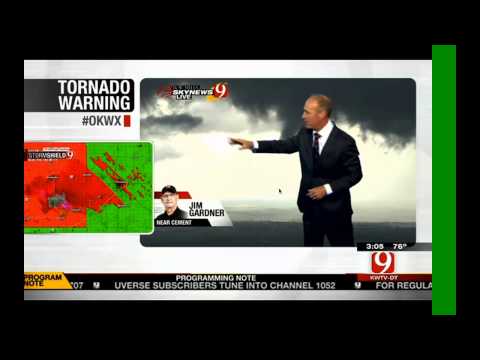 KWTV/KOCO TORNADO WARNING COVERAGE MAY 6 2015