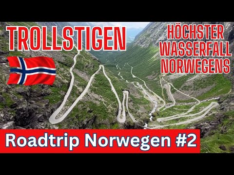 🇧🇻 Trollstigen und der höchste Wasserfall von Nordeuropa, Norwegen mit dem Wohnmobil
