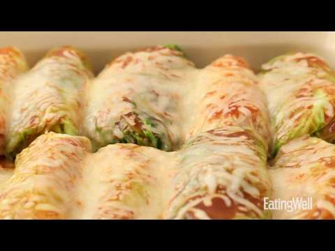 How to Make Cabbage Roll Chicken Enchiladas | EatingWell