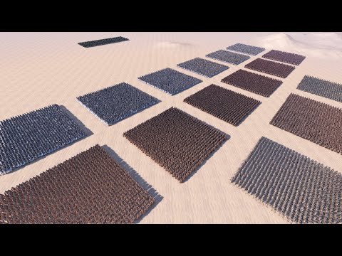 1000 MODERN SOLDIERS vs 20 000 ROMAN LEGION  Ultimate Epic Battle Simulator