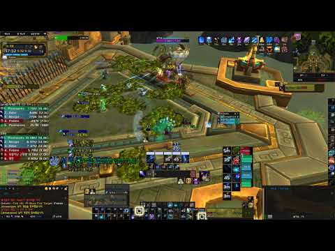 (M+15 Atal'Dazar) World Of Warcraft BFA Guild Run Frost Mage PoV