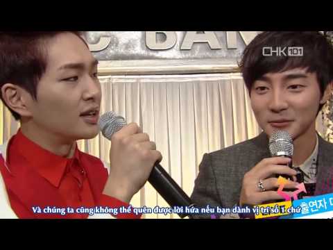 [Vietsub] 130503 Back Stage Music Bank - Roy Kim & SHINee's Onew + TaeMin
