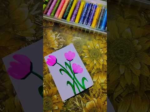 How to make easy greeting card? #art #youtubeshorts #cardideas #easygreetingcards #shorts