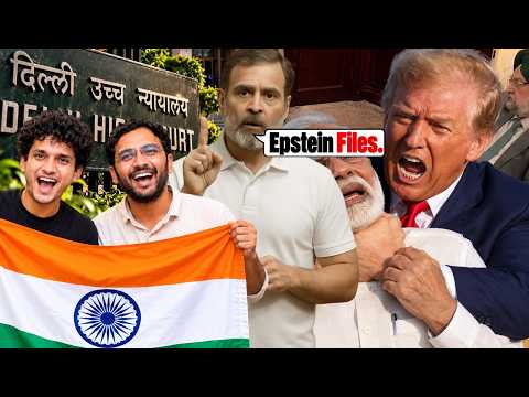 CJP WIN! SAURAV & ASHU FREE | EPSTEINPURI: TRUMP CHOKING MODI? RAHUL GANDHI