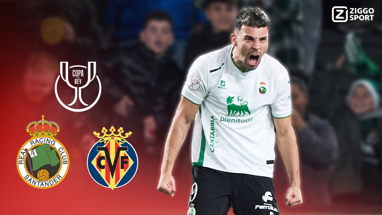 WAT EEN HEERLIJKE GOALS VAN DE TWEEDEDIVISIONIST!! 😍😱 | Santander vs Villarreal | Copa del Rey 25/26