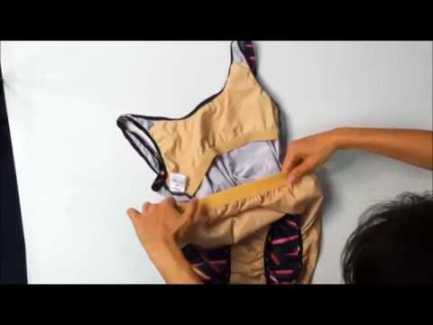 Cartel del vídeo de YouTube para Bañador para incontinencia de 1 pieza para niños - Tie dye