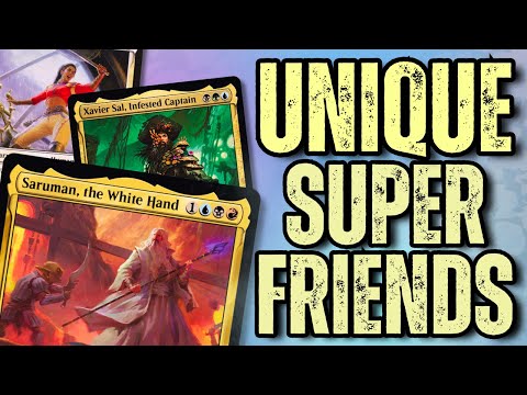 Three DOMINANT Superfriends Decks with these Unique Commanders!