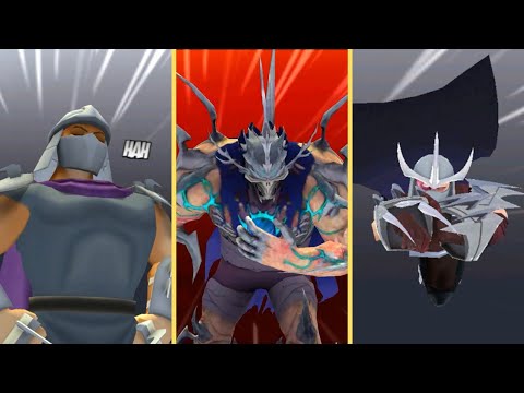 TMNT Legends All Shredders Team 