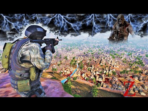 Humans Attack an Ancient City Destroyed by a Zombie Outbreak! - UEBS 2 | BATTLE SIMULATOR 2