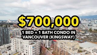 Inside a $700K 1 Bed + 1 Bath Condo in Vancouver