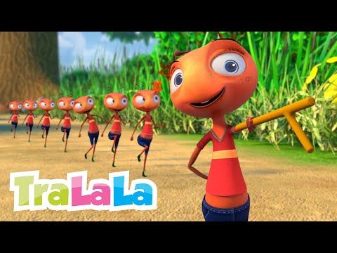 Marșul furnicilor + Dormeau zece în pat 💛 TraLaLa Cântece Copii