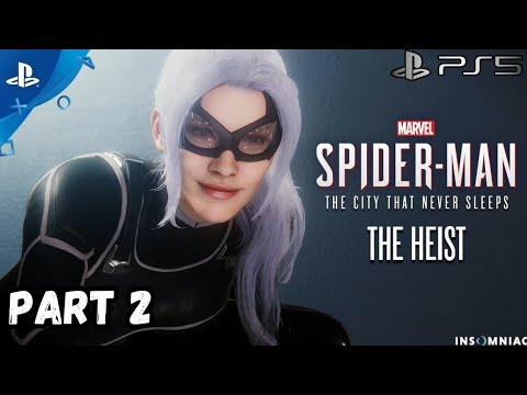 MARVEL SPIDERMAN REMASTERED DLC THE HEIST PS5 GAMEPLAY PART 2 [4k 60FPS] Full Game