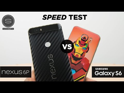 Nexus 6P vs Galaxy S6 - Speed Test
