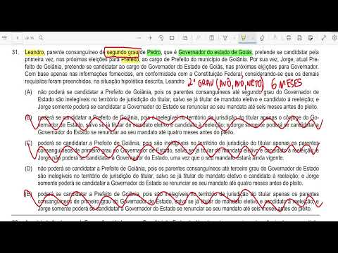 Correção Direito Constitucional - TRT-GO (TRT 18) - FCC (Analista Judiciário - Área Administrativa)