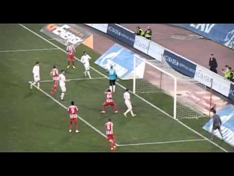 Crvena zvezda 1:0 Radnički 1923 15.03.2014. gol i šanse