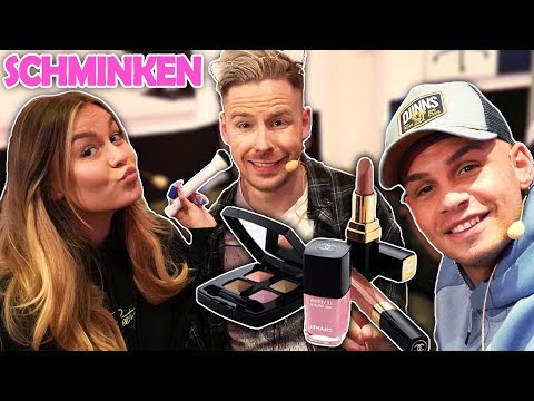 DAGIBEE und PIETRO LOMBARDI schminken mich!(und ich werde fast Blind lol)