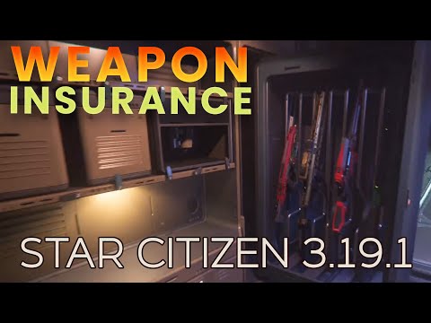 Now you can insure your guns (I made a HUGE mistake in my original video) | Star Citizen 3.19.1
