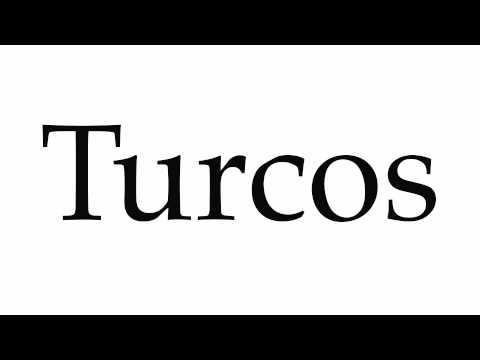 How to Pronounce Turcos