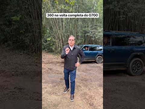 JETOUR G700 no giro 360 do carro de meio milhão de reais.