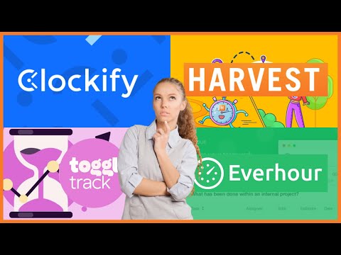 Best Time Tracking Software | Clockify vs Harvest vs Toggl vs Everhour