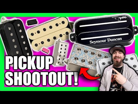 1 guitar, 8 pickups. METAL PICKUP SHOOTOUT!