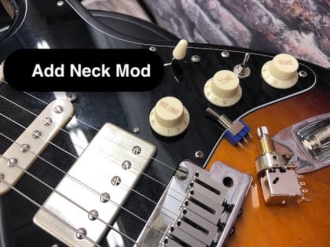 Add Neck Strat Mod With Sound Samples