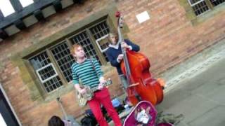 Captain Dangerous busking in Stratford