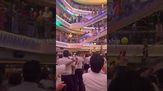 This is not inside a shopping mall, this inside cruise ship msc seascape #cruises #mscseascape