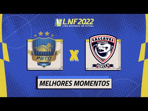 PATO 0 X 2 CASCAVEL | MELHORES MOMENTOS | 6ª RODADA DA LNF 2022