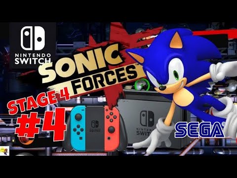 SONIC FORCES Death Egg Prison Hall Stage 4