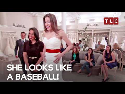 Can she pull off a Baseball looking Wedding Dress?  | Say Yes to the Dress S11 E11  | TLC India