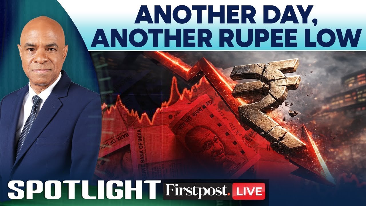 LIVE: Indian Rupee Breaches 91-Mark Against US Dollar In a Historic First | Firstpost Spotlight|N18G