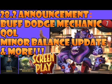 ScreenPlay Build 28.2 released, buffs/balance/QOL—CCG With Unique Gameplay Theme | Movies/Cinema