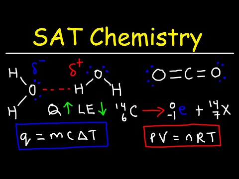 SAT Chemistry Subject Test