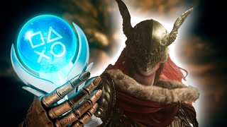 PLATINEI ELDEN RING NA FORÇA BRUTA