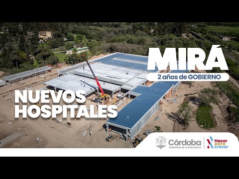 En solo 2 años, en Córdoba mejoramos y ampliamos los servicios de salud