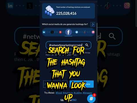 How To Use Hashtags Manager For Free #hashtags #hashtag  #hashtagsforyoutube #freemarketing
