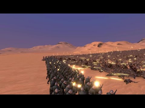 15000 Wildman's vs 700 German's Machine's Gun | Ultimate Epic Battle Simulator |