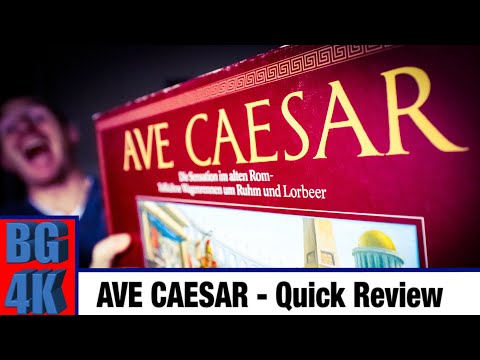 Ave Caesar - Boardgames4K Review - Still Worth It?