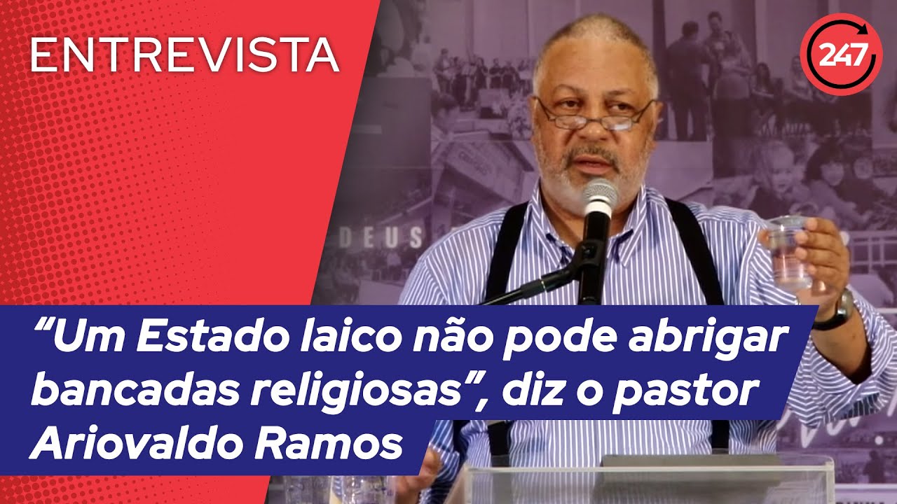 “Um Estado laico não pode abrigar bancadas religiosas”, diz o pastor Ariovaldo Ramos