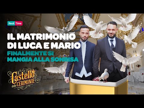 Il Matrimonio di Luca e Mario finalmente si mangia alla Sonrisa | Il Castello Delle Cerimonie