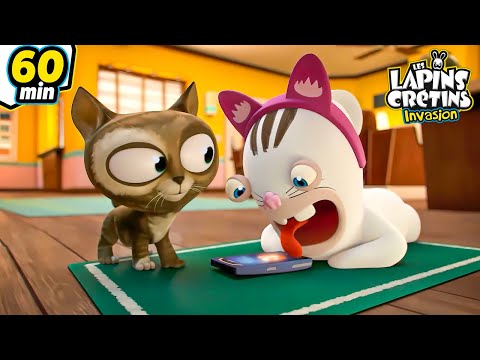 Les Lapins ont un nouvel ami ! Compilation 1H | Les Lapins Crétins Invasion🐰 | Nouveaux épisodes HD