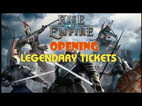 Rise of Empire: Opening 200 legendary tickets