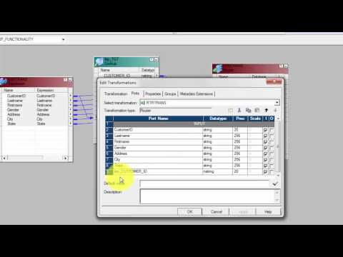 Beginners Informatica Powercenter - Lookup, Router transformation tutorial 6