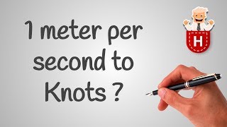 1 meter per second to Knots