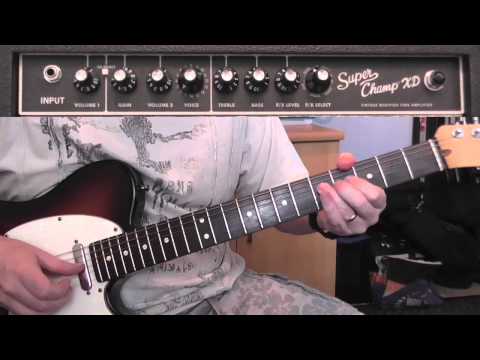 Super Champ XD Demo 3 - Tweed Bassman with Telecaster