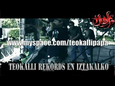 TEOKALLI RECORDS EN VIVO EN IZTACALCO (HIP HOP MEXICANO)