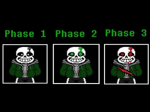 UnderTerror Toxin Sans Fight All Phases Completed / NO CHEAT / Undertale Fangame / JOEL555_YT