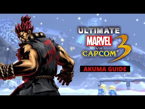 (Ultimate Marvel vs Capcom 3) Akuma complete guide